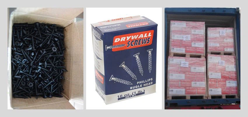 Phillips Bugle Head Drywall Screws loading container