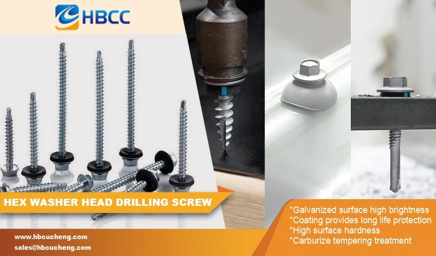 Hex Washer Head Self Drilling Screws advantage