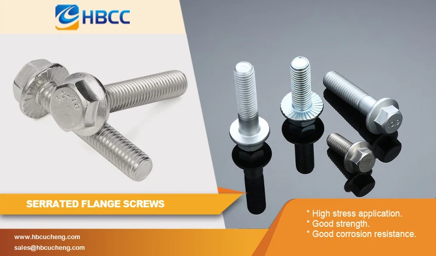 serrated flange screws advantage