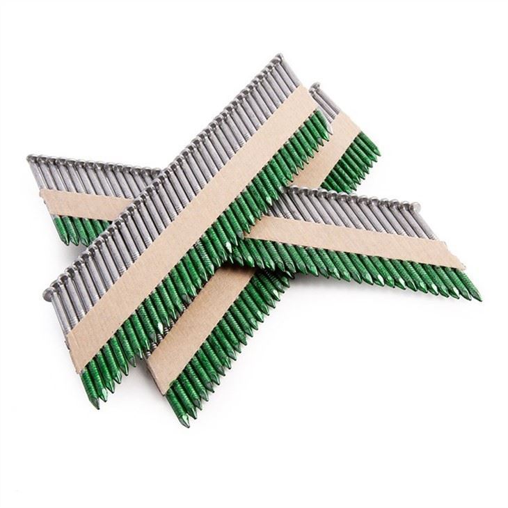 Electro galvanized paper Collated Nails